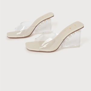 Pearl High Heel Sandals